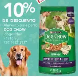 City Club Purina dog chow alimento para perro longevidad oferta