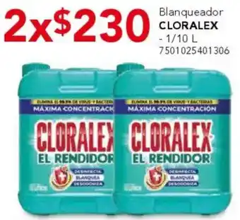 City Club Cloralex blanqueador oferta