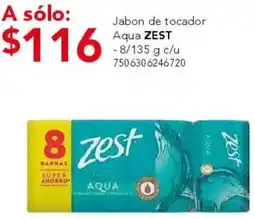 City Club Zest jabon de tocador aqua oferta