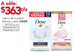 City Club Jabón de tocador blanco o pink oferta