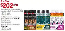 City Club Axe desodorante en aerosol para caballero dark temptation oferta