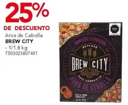 City Club Brew city aros de cebolla oferta