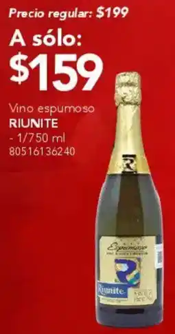 City Club Riunite vino espumoso oferta