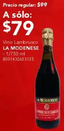 City Club La modenese vino lambrusco oferta