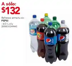 City Club Pepsi refresco arma tu six oferta