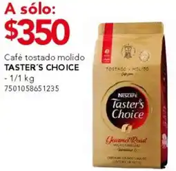 City Club Taster's choice café tostado molido oferta