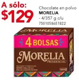 City Club Morelia chocolate en polvo oferta