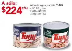 City Club Tuny atún de agua y aceite oferta