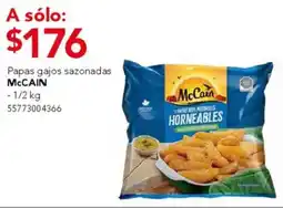 City Club McCain papas gajos sazonadas oferta