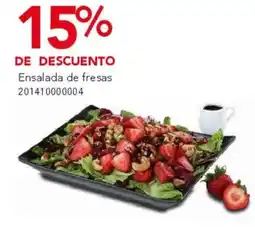 City Club Ensalada de fresas oferta