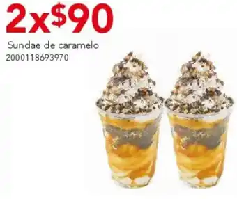 City Club Sundae de caramelo oferta