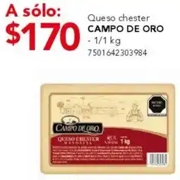 City Club Campo de oro queso chester oferta