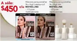 City Club Maybelline máscara para pestañas sky high waterproof oferta