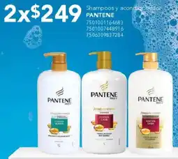 City Club Pantene shampoos y acondio onador oferta
