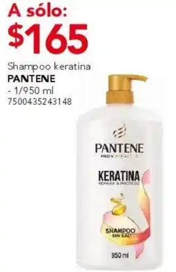 City Club Pantene shampoo keratina oferta