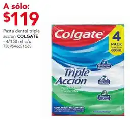 City Club Colgate pasta dental triple acción oferta