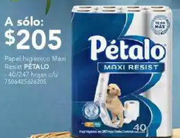 City Club Pétalo papel higiênico maxi resist oferta