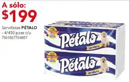 City Club Pétalo servilletas oferta