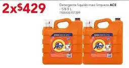 City Club Ace detergente liquido maxi limpieza oferta