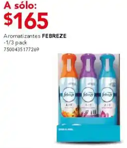 City Club Febreze aromatizantes oferta