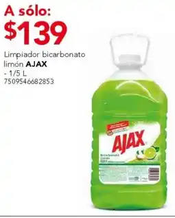 City Club Ajax limpiador bicarbonato limón oferta