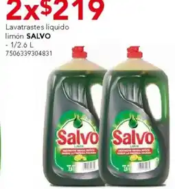 City Club Salvo lavatrastes liquido limón oferta