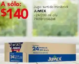City Club Jumex jugo surtido minibrick oferta