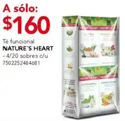 City Club Nature's heart té funcional oferta