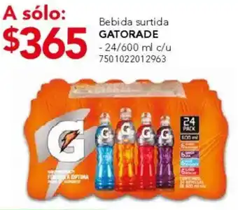 City Club Gatorade bebida surtida oferta