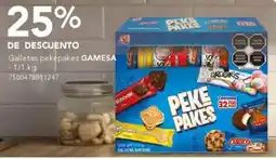 City Club Gamesa galletas pekepakes oferta