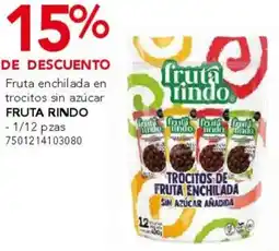 City Club Fruta rindo fruta enchilada en trocitos sin azúcar oferta