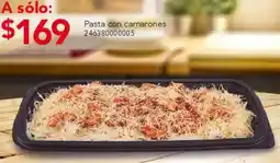 City Club Pasta con camarones oferta