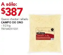 City Club Campo de oro queso chester rallado oferta
