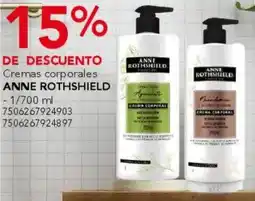City Club Anne rothshield cremas corporales oferta