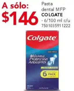 City Club Colgate pasta dental mfp oferta
