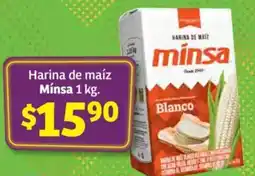 Soriana Híper Mínsa harina de maíz oferta