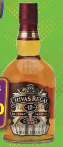 Soriana Híper Chivas regal whisky 12 años oferta