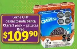 Soriana Híper Oreo leche uht deslactosada santa oferta