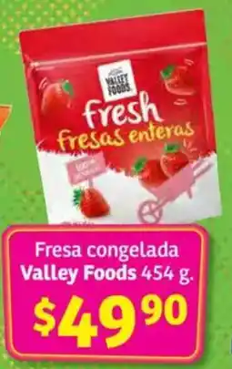 Soriana Híper Valley foods fresa congelada oferta