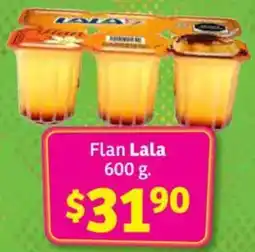 Soriana Híper Lala flan oferta