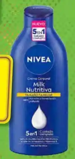 Soriana Híper Nivea crema corporal body milk nutritiva oferta