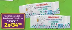 Soriana Híper Precíssimo toallitas húmedas para bebé oferta