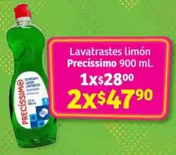 Soriana Híper Precíssimo lavatrastes limón oferta