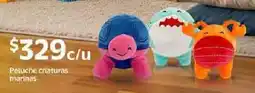 Walmart Peluche criaturas marinas oferta