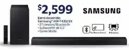 Walmart Samsung barra desonido oferta