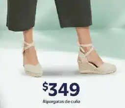 Walmart Alpargatas de cuña oferta