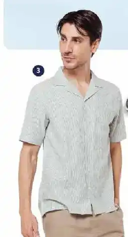 Walmart Camisa de lino manga corta oferta