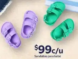 Walmart Sandalias para bebé oferta