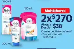 Walmart Veet cremas depilatorias oferta