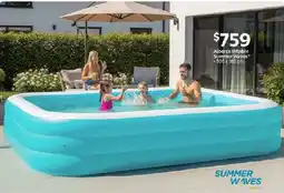 Walmart Summer waves alberca inflable oferta